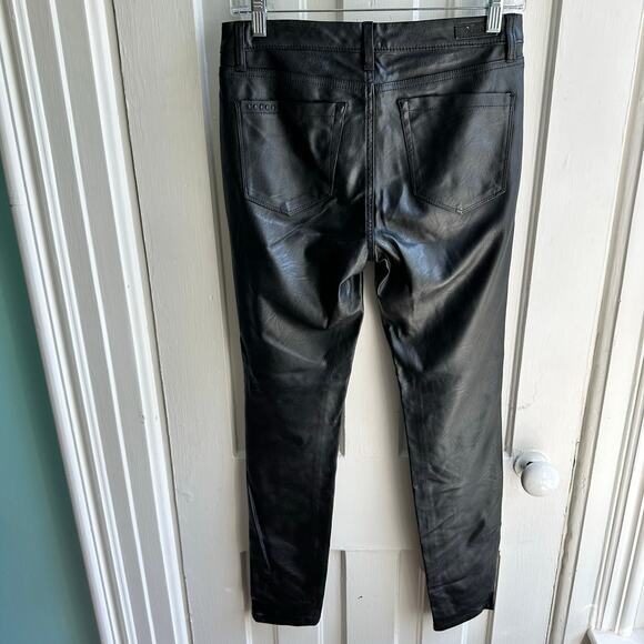Blank NYC Faux Leather Pants In Eight Ball - Picture 6 of 9